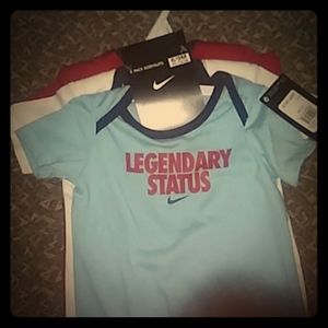 Nike baby onsies